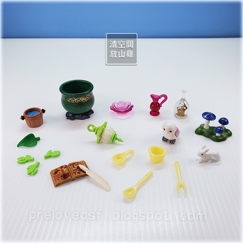 Playmobil 6397 摩比 魔法樹 魔法森林 貓頭鷹 二手無盒 絕版〈清空間放山雞〉-細節圖3