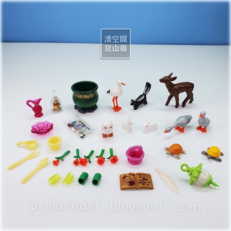 Playmobil 5447 摩比 魔法動物森林 治癒 仙子系列 二手有盒 絕版〈清空間放山雞〉-細節圖5