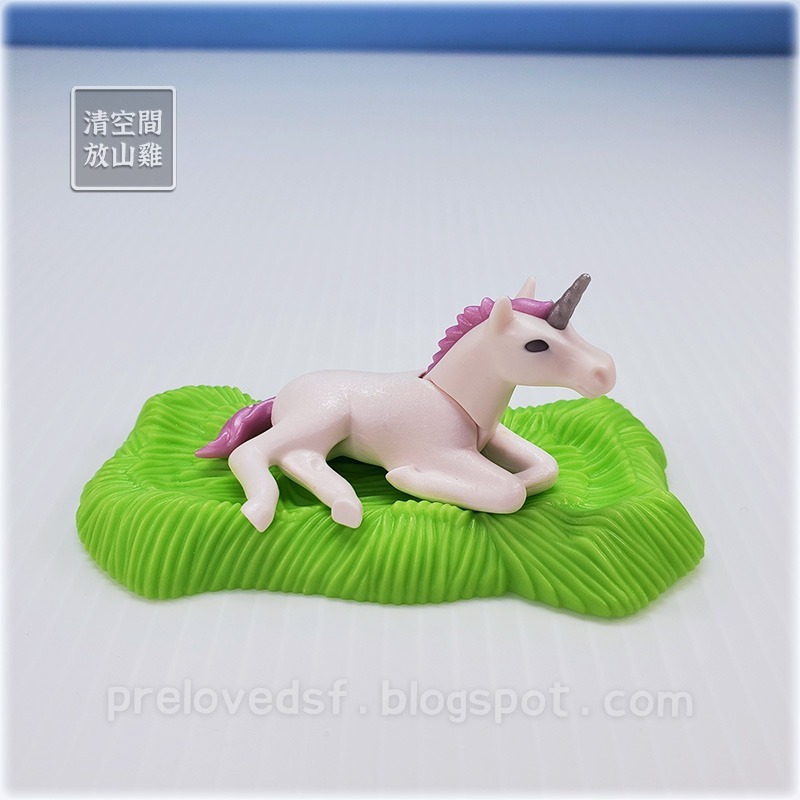 Playmobil 5492 摩比 獨角獸童話世界 降臨曆 配件拆售 仙子系列 二手無盒 絕版〈清空間放山雞〉-規格圖1