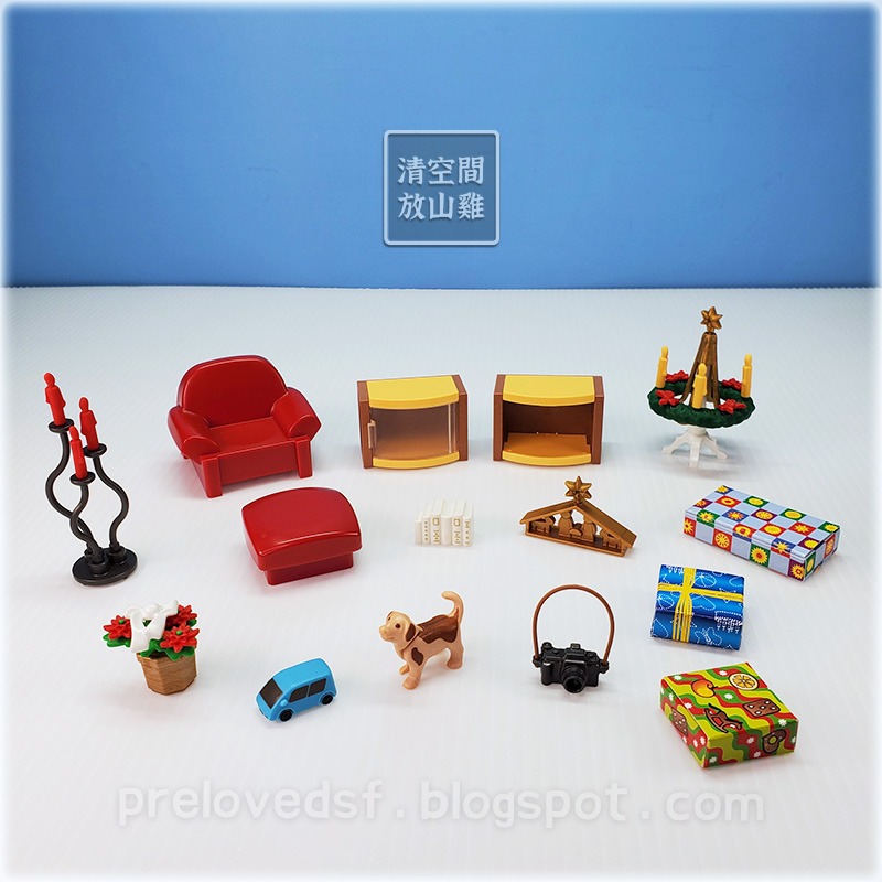 Playmobil 4892 摩比 聖誕房間 聖誕樹 二手有盒 絕版〈清空間放山雞〉-細節圖3