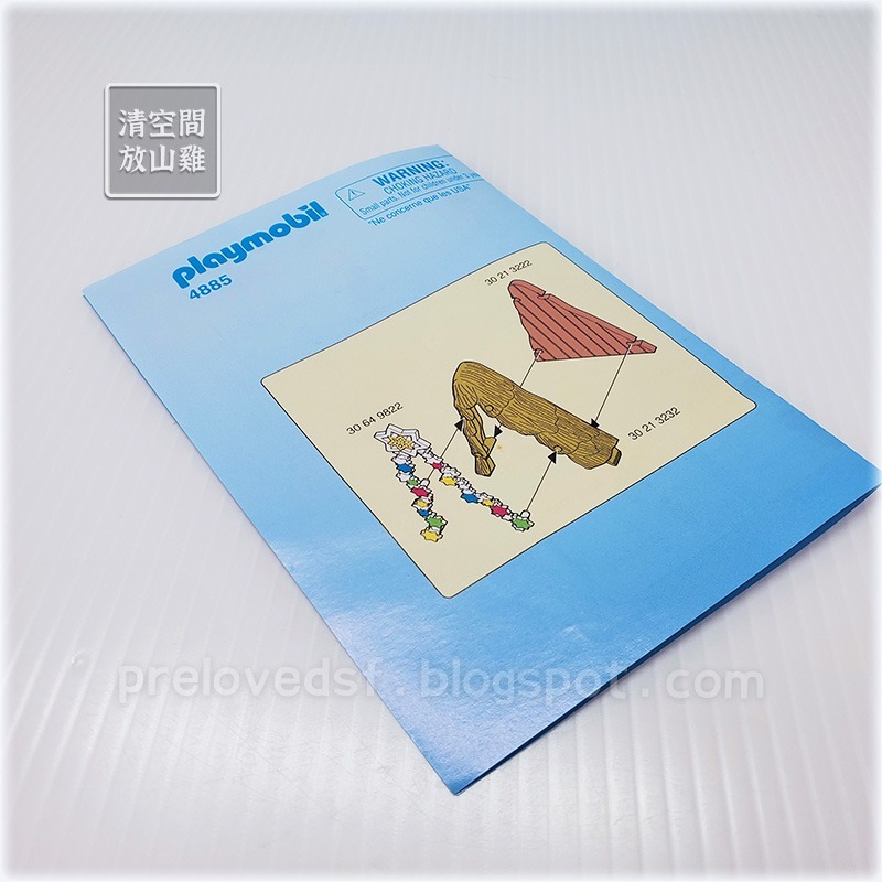 Playmobil 4885 5592 摩比 耶穌誕生場景 聖尼古拉斯 聖誕 二手 絕版〈清空間放山雞〉-細節圖5