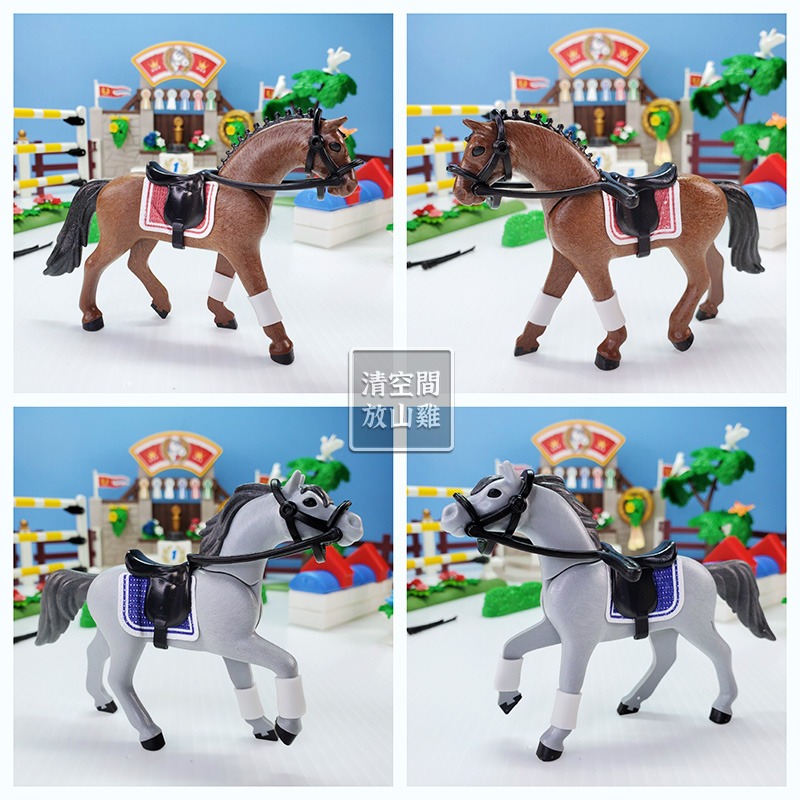 Playmobil 5224 摩比 馬術表演 二手有盒 絕版〈清空間放山雞〉-細節圖6