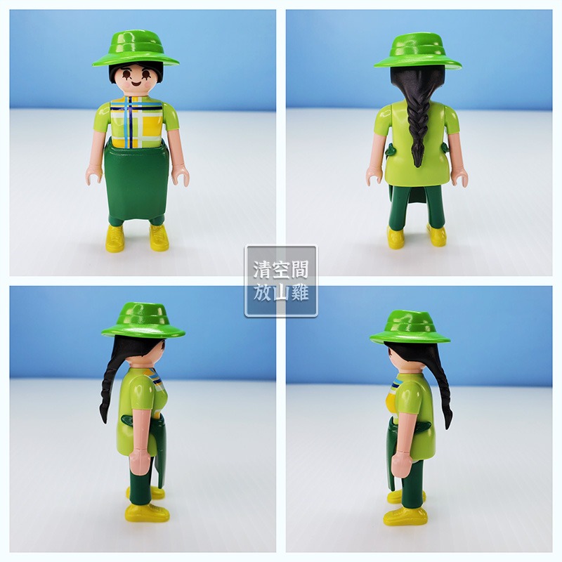 Playmobil 4481 4485 摩比 溫室園藝 園丁盆栽修剪器 二手有盒 絕版〈清空間放山雞〉-細節圖5