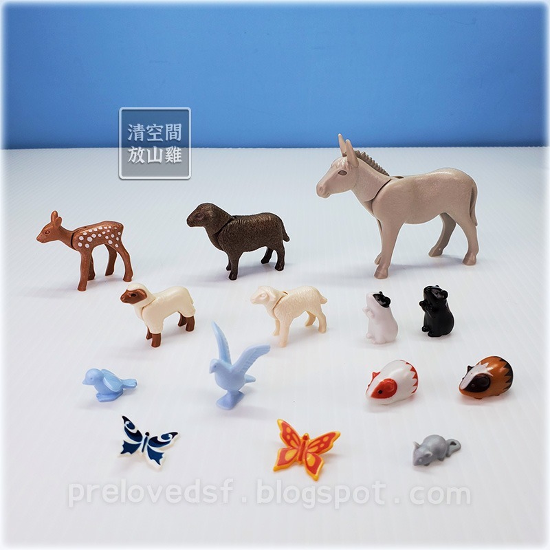 Playmobil 5531 摩比 動物戶外護理站 圍欄 馬廄 二手無盒 絕版〈清空間放山雞〉-細節圖4