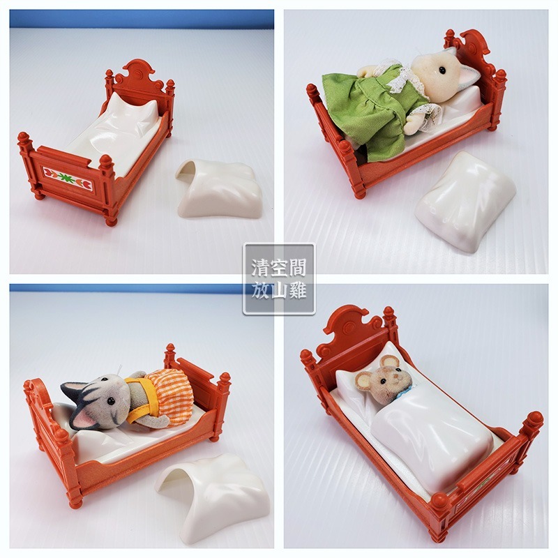 Playmobil 6222 摩比 臥室家具組 二手 絕版〈清空間放山雞〉-細節圖4