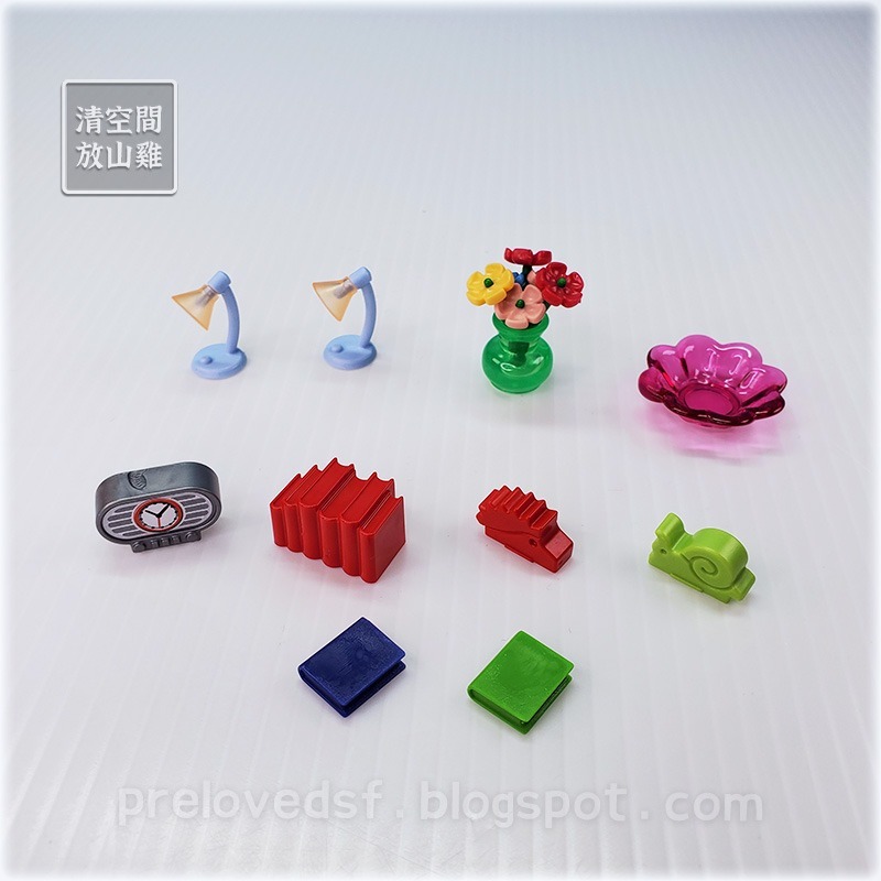 Playmobil 5120 家具配件拆售區 摩比 農舍 農場 鄉村 二手無盒 絕版〈清空間放山雞〉-規格圖1