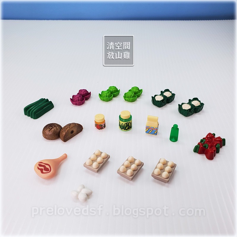 Playmobil 5120 家具配件拆售區 摩比 農舍 農場 鄉村 二手無盒 絕版〈清空間放山雞〉-規格圖1