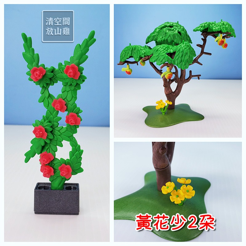 Playmobil 6120 場景建物下單區 摩比 農場 圍欄 二手無盒 絕版〈清空間放山雞〉-細節圖6