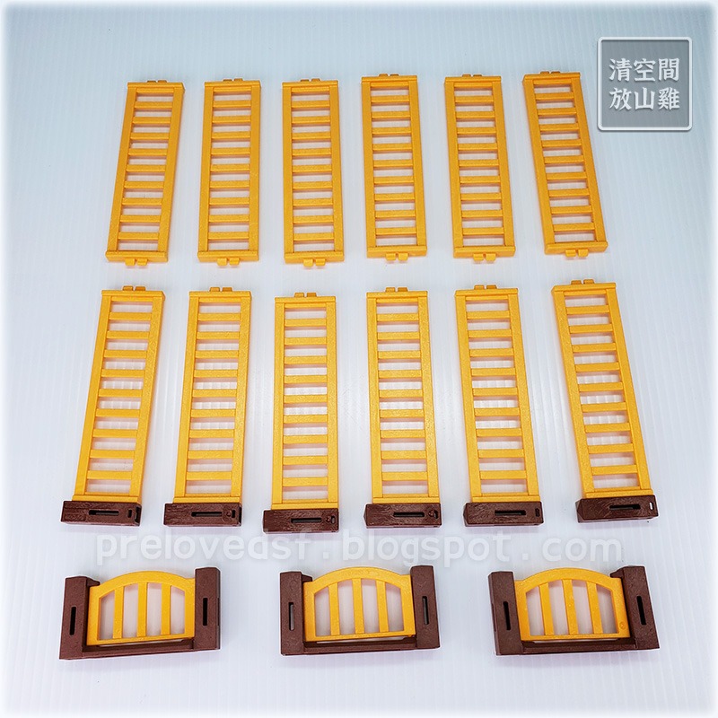 Playmobil 6120 場景建物下單區 摩比 農場 圍欄 二手無盒 絕版〈清空間放山雞〉-細節圖8