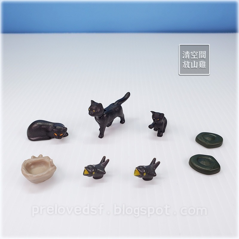 Playmobil 6120 配件拆售區 摩比 農場配件 農場動物 二手無盒 絕版〈清空間放山雞〉-規格圖1