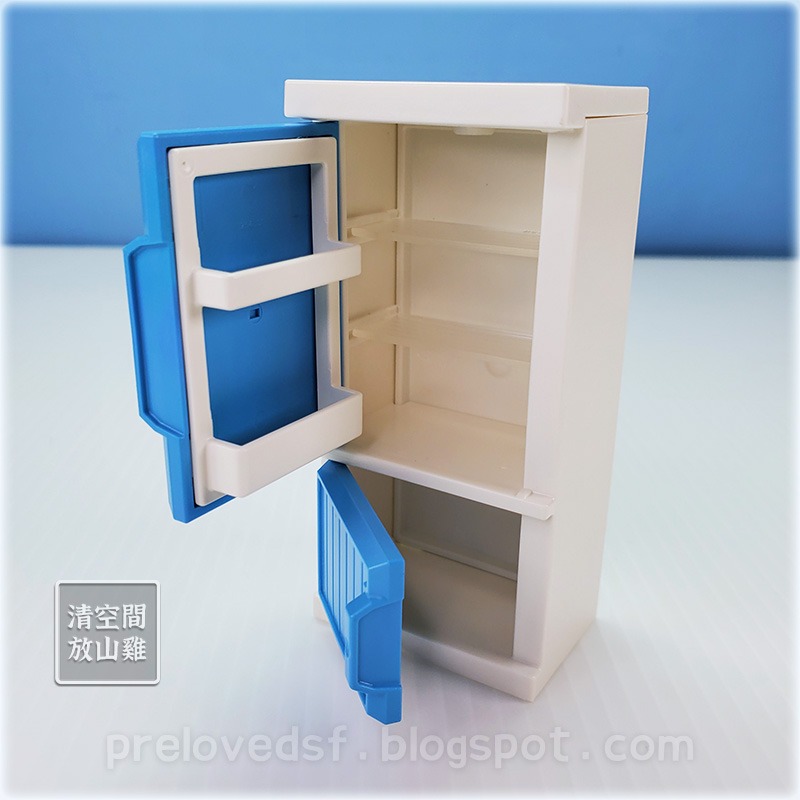 Playmobil 5329 摩比 廚房組合 流理臺 烤箱 冰箱 餐桌椅 寶寶椅 二手有盒 絕版〈清空間放山雞〉-細節圖4