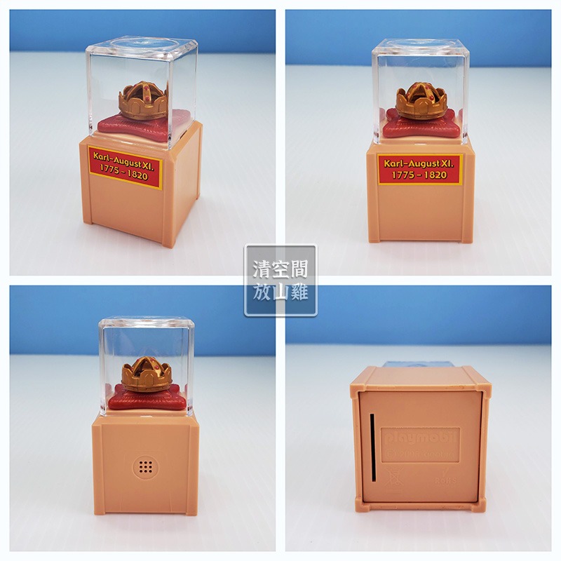 Playmobil 4265 摩比 珠寶竊賊 名畫 博物館 皇冠 二手有盒 絕版〈清空間放山雞〉-細節圖3