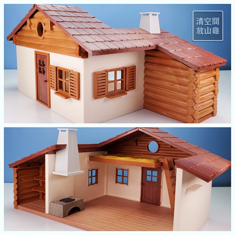 Playmobil 70253 70256 摩比 阿爾卑斯山少女 高山小屋 學校教室 二手 絕版〈清空間放山雞〉-細節圖2