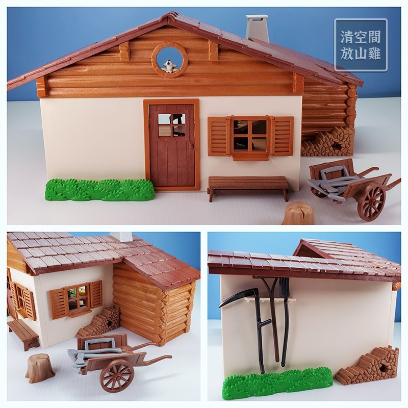 Playmobil 70253 70256 摩比 阿爾卑斯山少女 高山小屋 學校教室 二手 絕版〈清空間放山雞〉-細節圖5