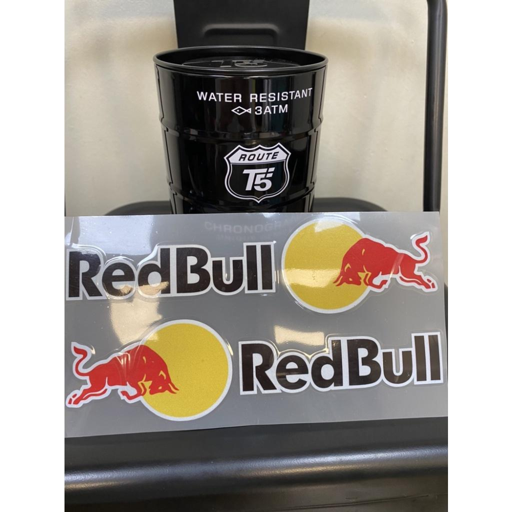 🔰RON愛改精品🔰 RED BULL 紅牛 反光 防水貼紙 車身貼紙(左右一組)TMAX  SMAX (24H快速出貨)-細節圖2