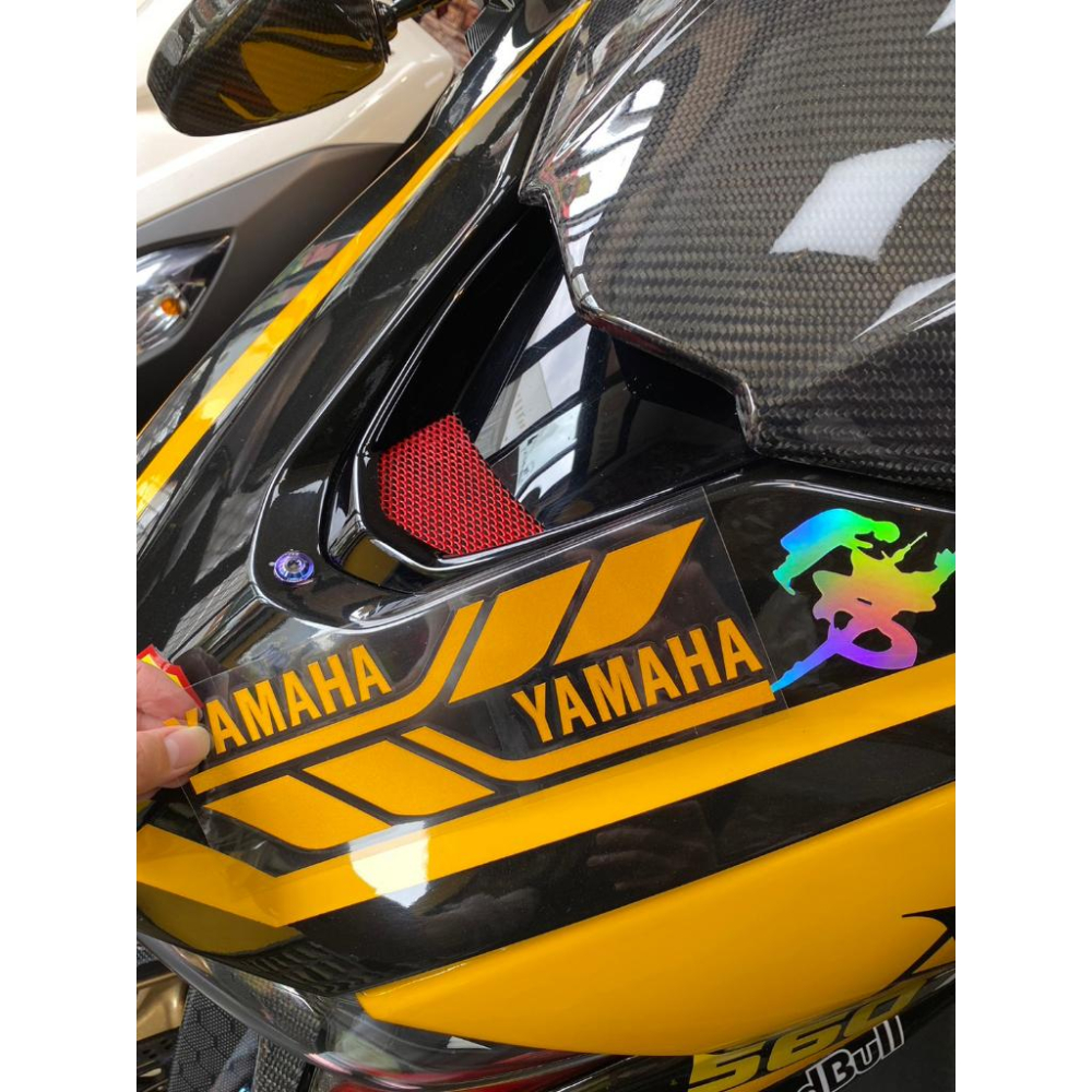 🔰RON 愛改精品🔰YAMAHA 車身貼紙 山葉貼紙 反光防水機車貼紙 TMAX XMAS R3 FORCE AUGUR-細節圖2