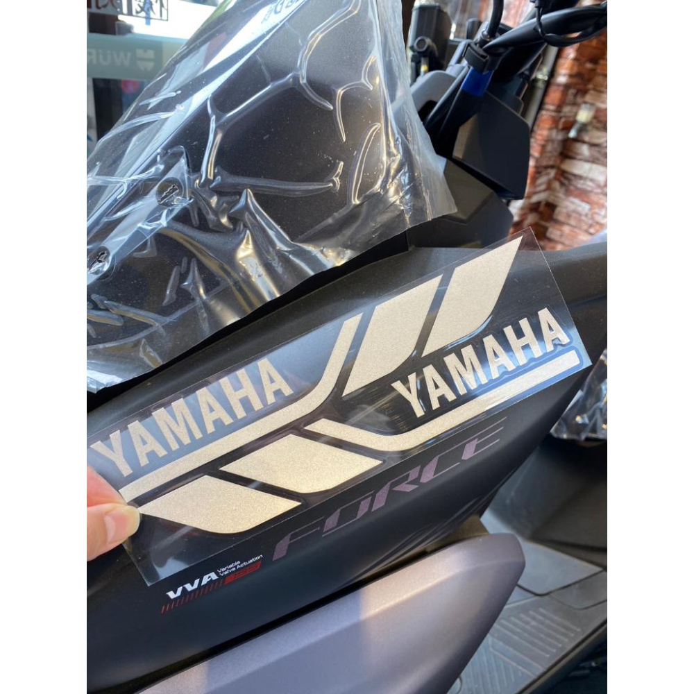 🔰RON 愛改精品🔰YAMAHA 車身貼紙 山葉貼紙 反光防水機車貼紙 TMAX XMAS R3 FORCE AUGUR-細節圖6