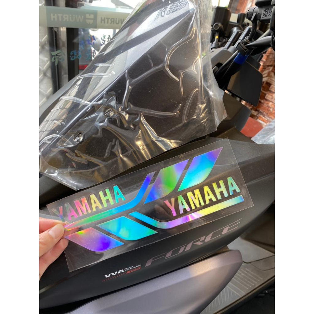 🔰RON 愛改精品🔰YAMAHA 車身貼紙 山葉貼紙 反光防水機車貼紙 TMAX XMAS R3 FORCE AUGUR-細節圖7