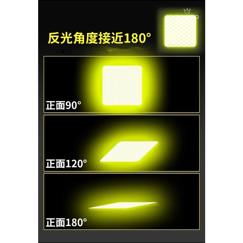 🔰RON愛改精品🔰 全新 現貨 紅白警示反光條 反光警示條 貨車 卡車 聯結車 汽車標誌貼 夜間安全反光貼紙(一組2入)-細節圖5