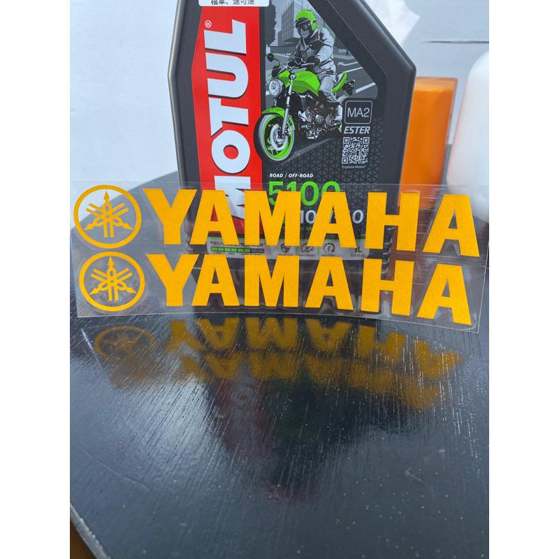 🔰RON 愛改精品🔰YAMAHA LOGO貼紙 山葉字母貼紙 反光防水機車裝飾貼紙 TMAX XMAS R3 FORCE-細節圖4