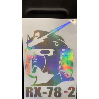 🔰RON愛改精品🔰 現貨 機動戰士 鋼彈 RX系列 RX-78雷射 反光 防水 車貼 前擋貼 玻璃貼 NMAX BWS