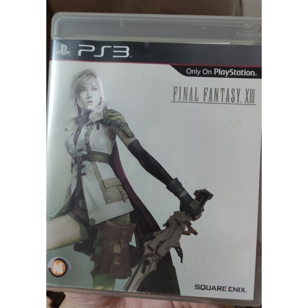 PS3 雷光機 太空戰士13 FF13 限定機 有盒 無法開機-細節圖2