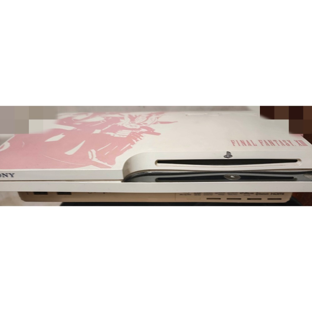 PS3 雷光機 太空戰士13 FF13 限定機 有盒 無法開機-細節圖5