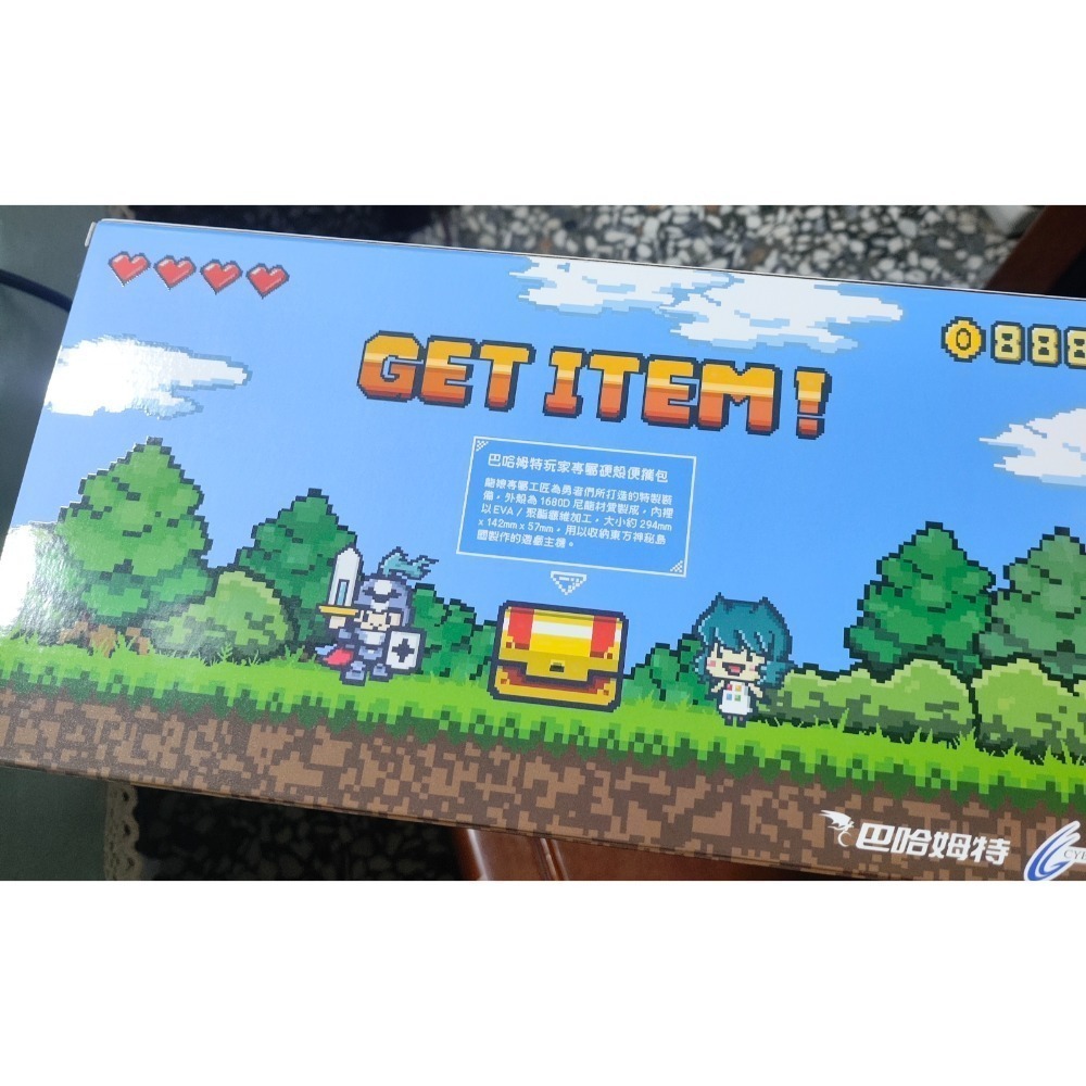 switch2 巴哈姆特 玩家專屬硬殼便攜包 外盒 空盒 收藏用-細節圖2