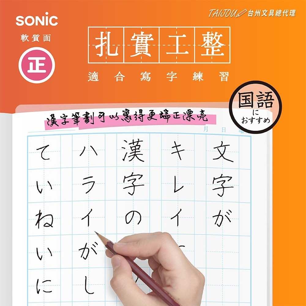 ｜買到吃手手｜日本 SONiC SK-4092-T A4 軟硬雙面墊板 墊板 桌墊-細節圖3