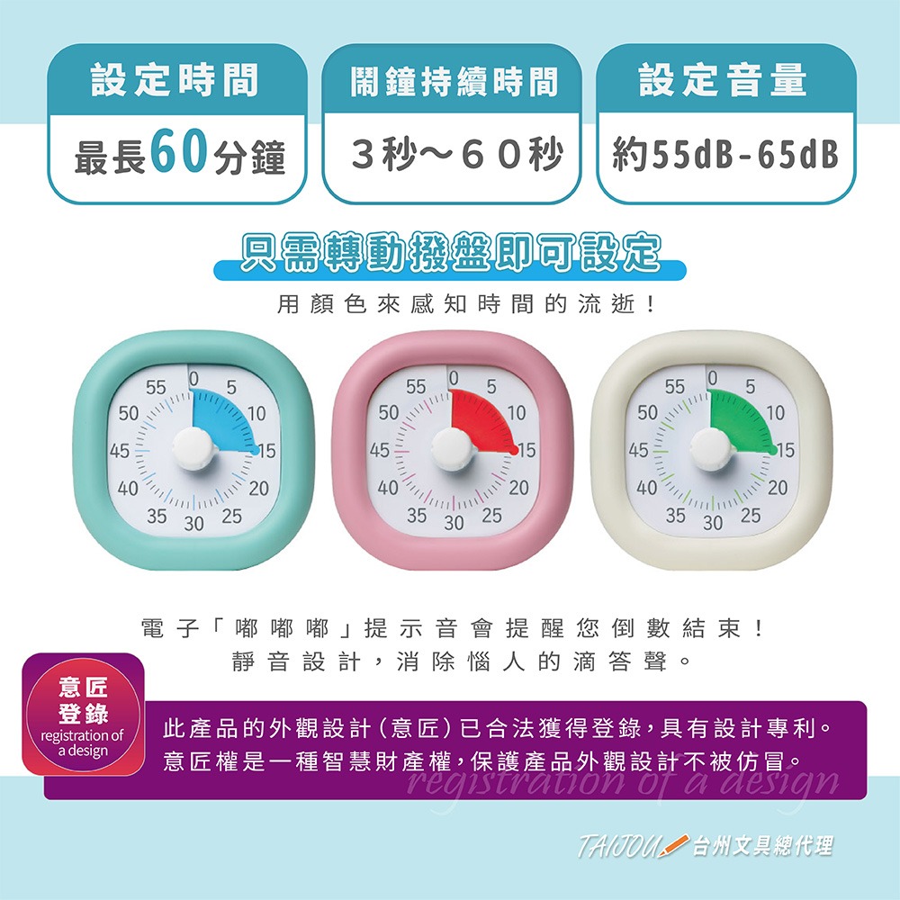 ｜買到吃手手｜日本 SONiC LV-3062 馬卡龍計時器 倒數計時器 訓練時間管理時鐘 公司貨-細節圖6
