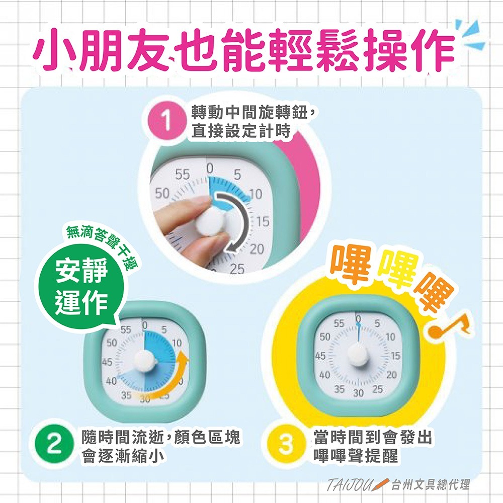 ｜買到吃手手｜日本 SONiC LV-3062 馬卡龍計時器 倒數計時器 訓練時間管理時鐘 公司貨-細節圖2