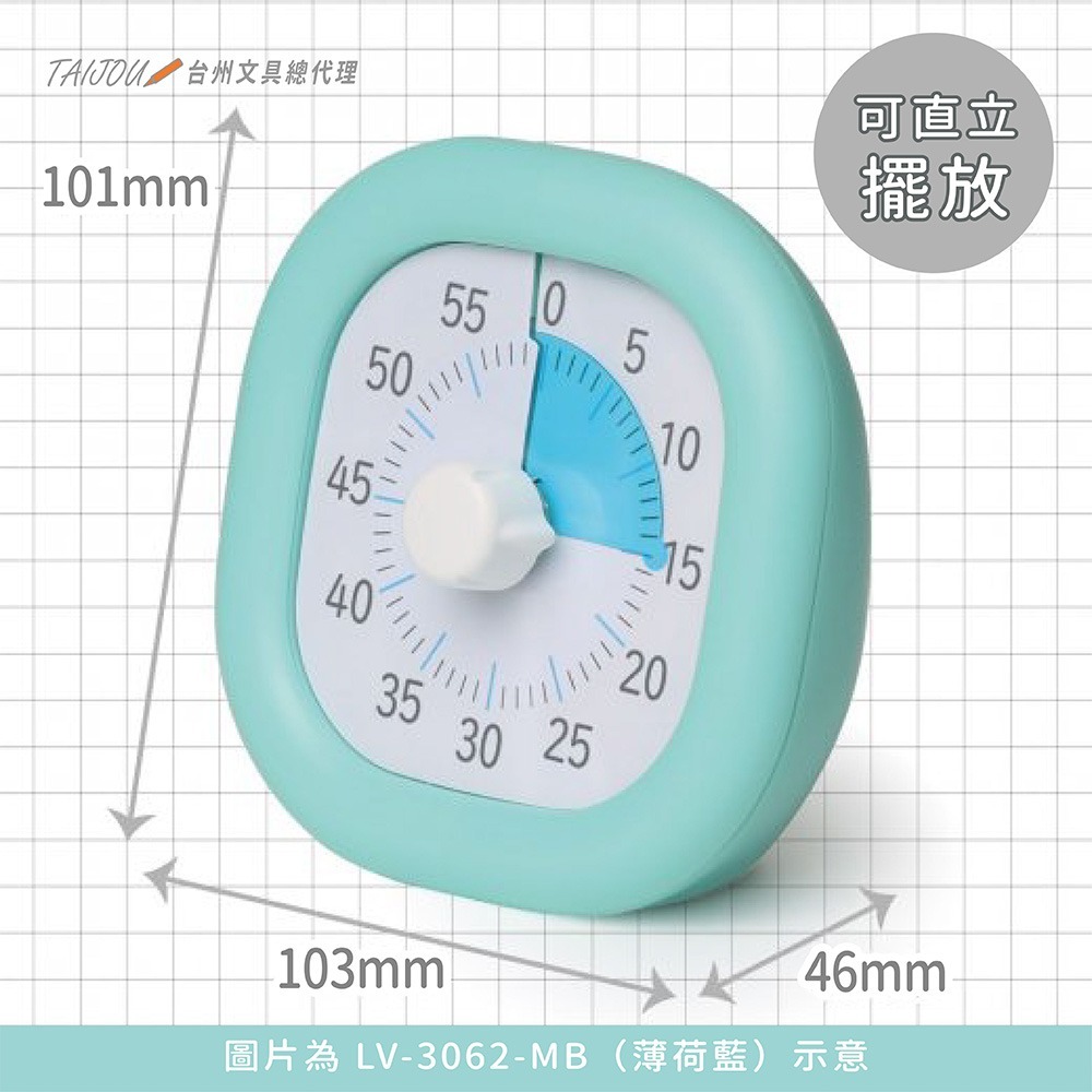 ｜買到吃手手｜日本 SONiC LV-3062 馬卡龍計時器 倒數計時器 訓練時間管理時鐘 公司貨-細節圖3