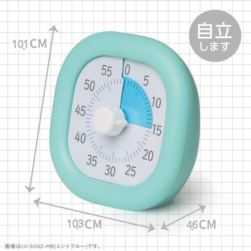 ｜文具管家｜日本 SONiC LV-3062 馬卡龍計時器 倒數計時器 訓練時間管理時鐘 公司貨-細節圖4