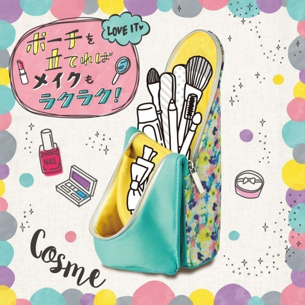 ｜買到吃手手｜日本 SONiC FD-7169 鄉村風 磁吸式筆袋 筆袋 筆盒 收納袋 文具收納-細節圖4