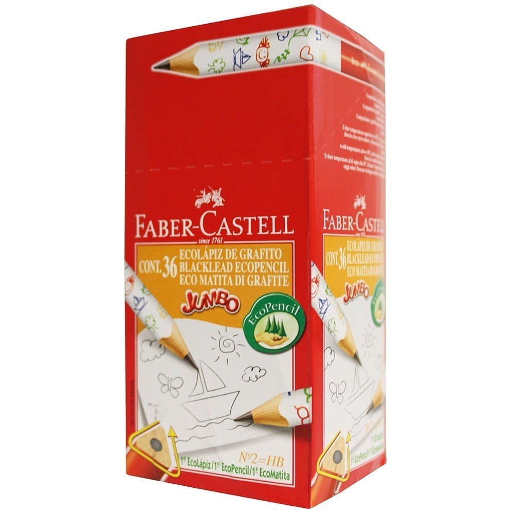 ｜買到吃手手｜輝柏 1205JE 3/4學齡大三角鉛筆 36支鉛筆 HB Faber-Castell-細節圖3