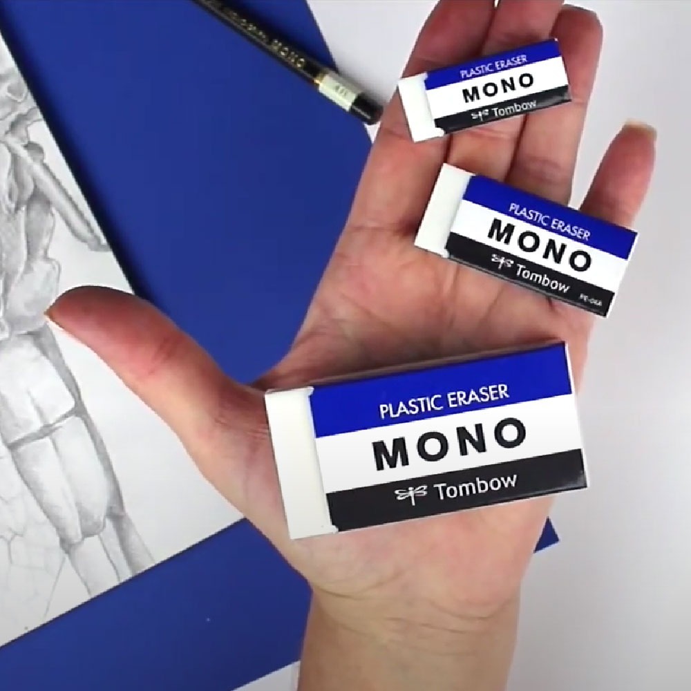 ｜買到吃手手｜蜻蜓 MONO 經典 橡皮擦 事務用 薄型 橡擦 TOMBOW-細節圖2