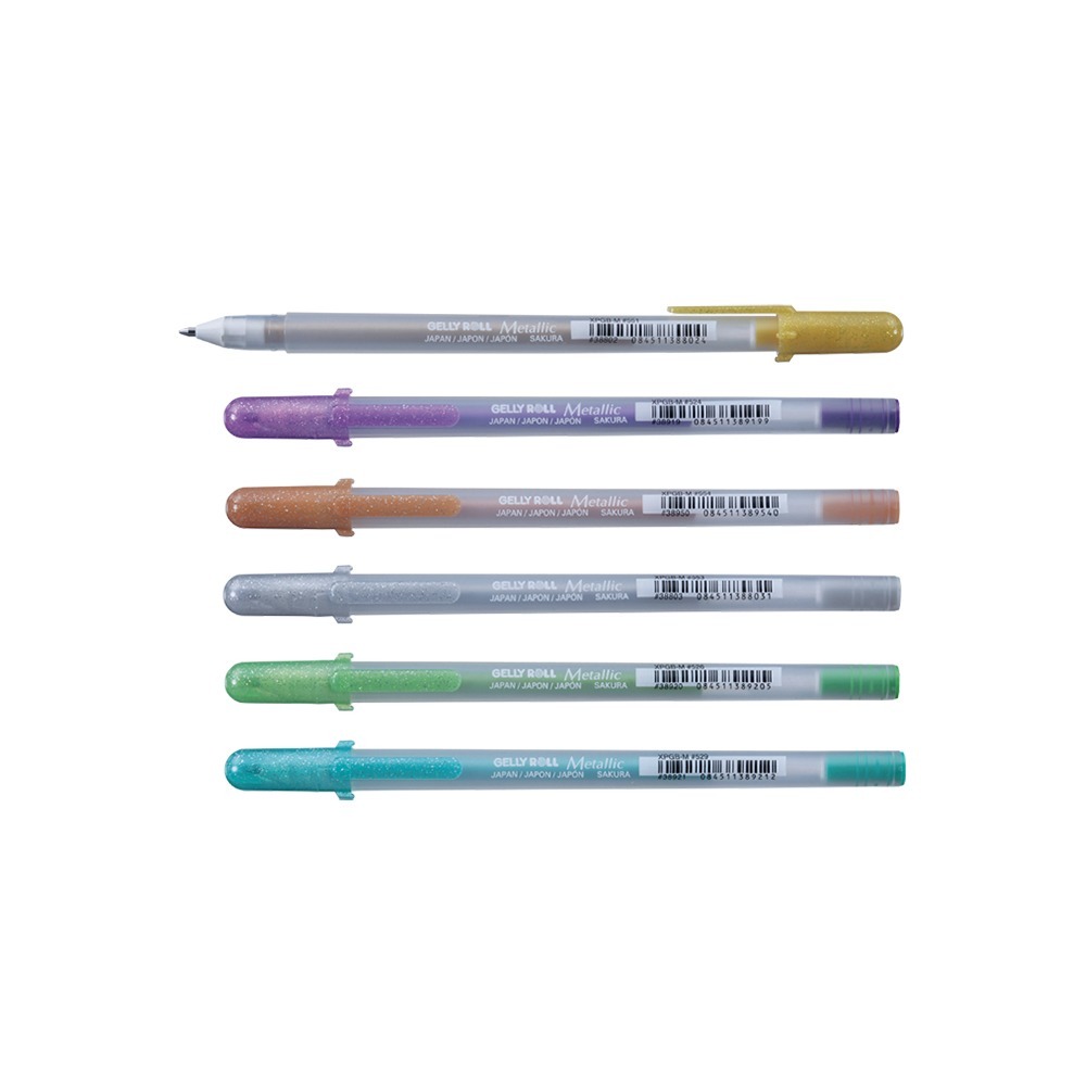 ｜買到吃手手｜櫻花 XPGB-12MT 珍珠彩證卷筆 金屬色 SAKURA-細節圖2