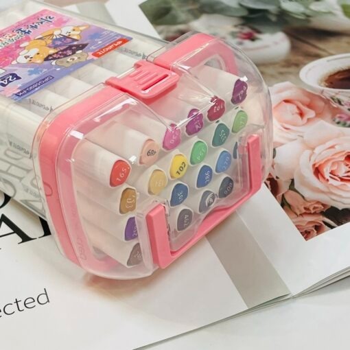 ｜買到吃手手｜筆樂 柴語錄 24色 水性 雙頭麥克筆 DPG5890 PENROTE-細節圖4