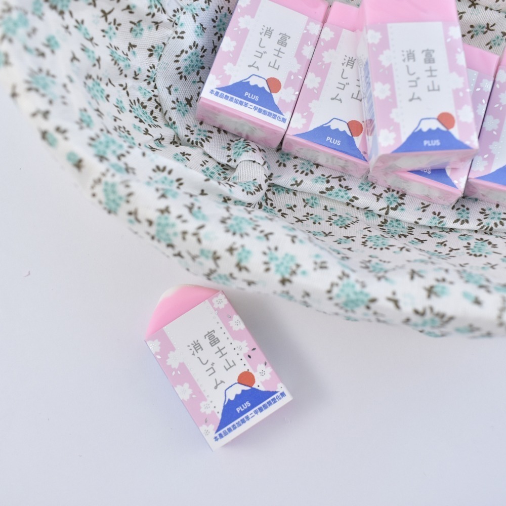 ｜龍品文創｜普樂士 富士山橡皮擦 T36-471 富士山櫻花橡皮擦 T36-473 造型橡皮擦 PLUS-細節圖4