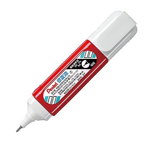 ｜買到吃手手｜飛龍 極細修正液 ZL31WT/藍  ZLC31/紅 修正液 立可白 修正用品 PENTEL-細節圖3