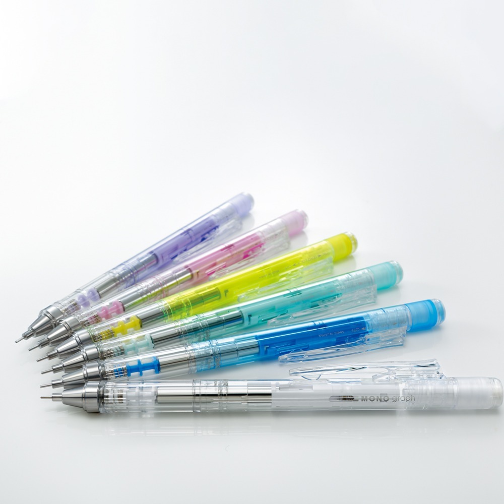 ｜買到吃手手｜蜻蜓 MONO graph DPA-138 0.5 透明自動鉛筆 0.5mm TOMBOW-細節圖3