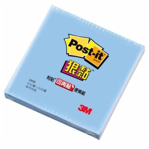 ｜買到吃手手｜3M 255S 狠黏™ 利貼便條紙 Post-it 50x 50mm 備忘錄 MEMO-細節圖4