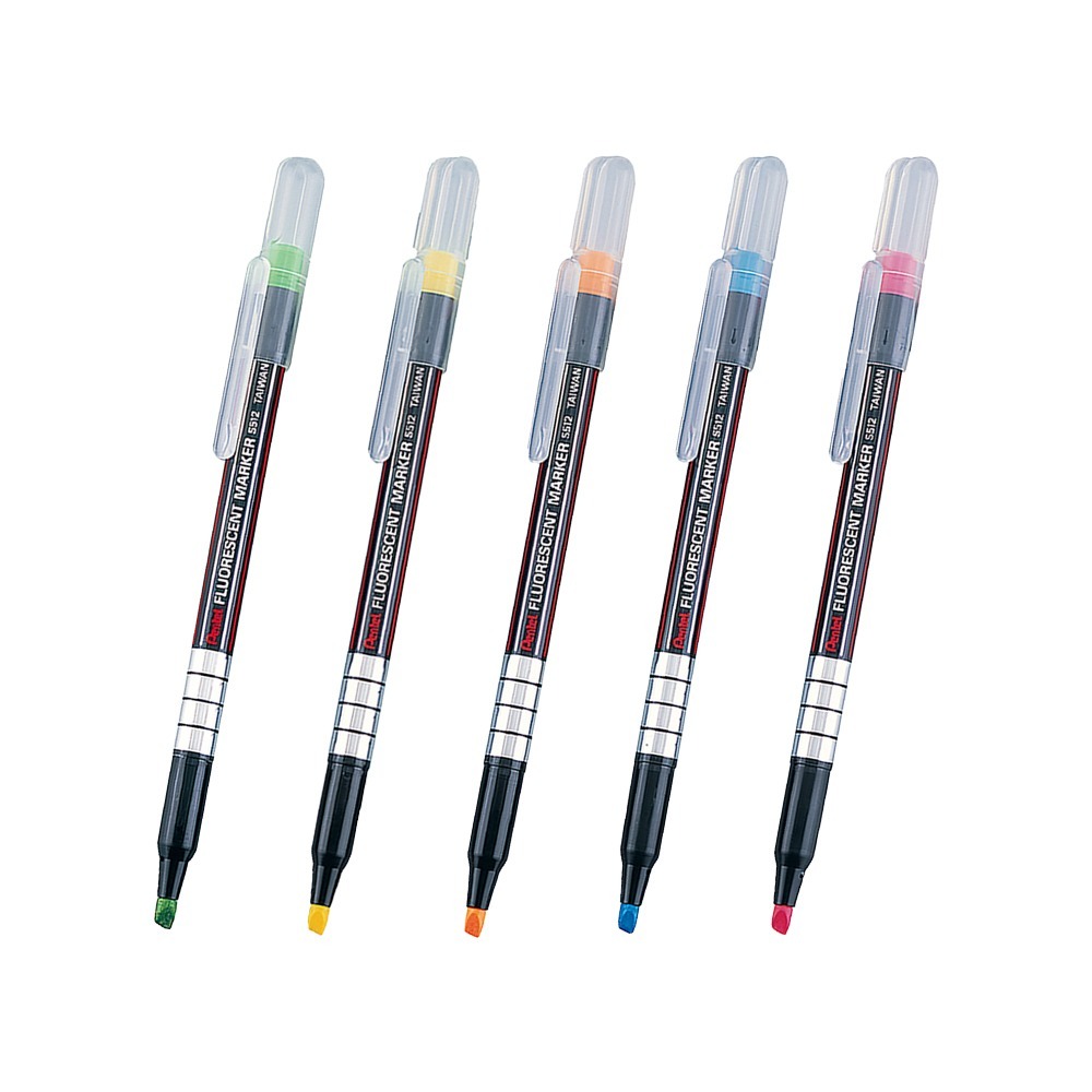 ｜買到吃手手｜飛龍 Pentel 飛龍 S512 螢光筆 單支 / 3色 / 5色 螢光筆組-細節圖2