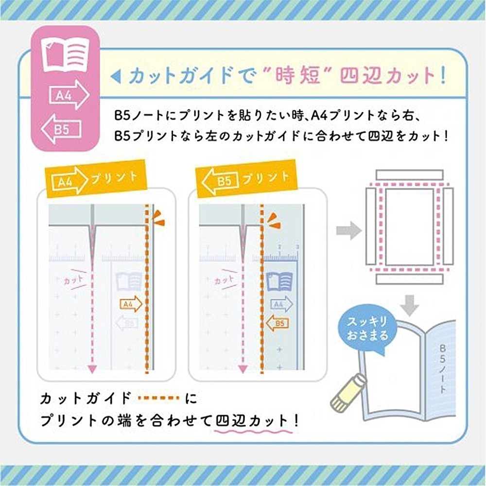 ｜文具管家｜日本 SONiC 高顏值裁紙機 SP-8467 安全鎖裁紙刀 SP-8531 裁紙刀替刃2入 公司貨-細節圖6