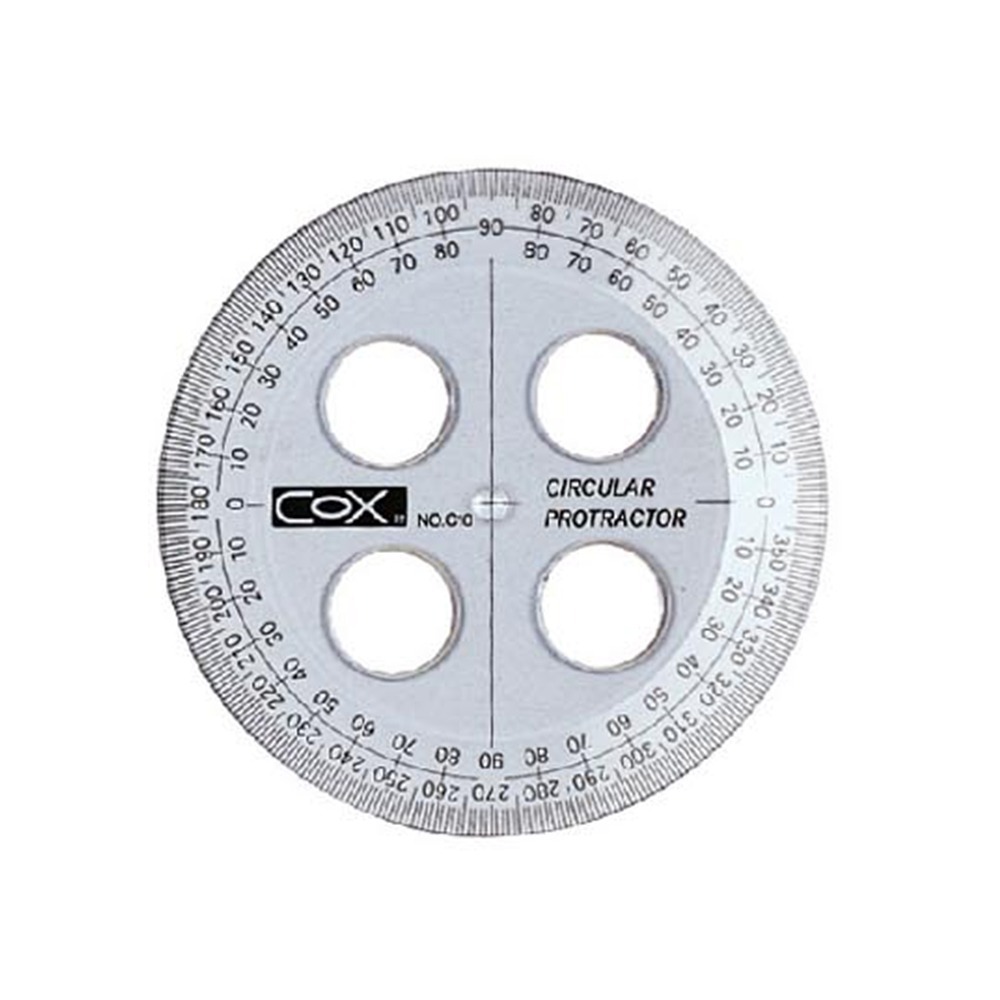 ｜買到吃手手｜COX 三燕 圓形尺 可旋轉圓形尺 C11 / C10 / C15-細節圖3