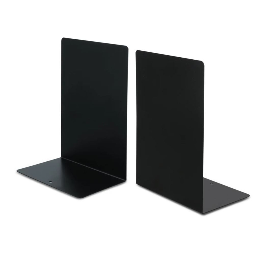 ｜買到吃手手｜力大 ABEL 02620 極簡約書擋 2入 書架 書擋 黑 白 灰-細節圖3