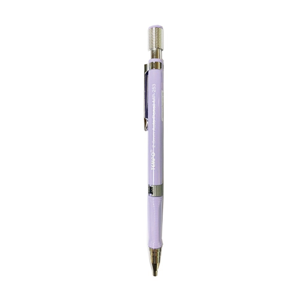 ｜文具管家｜ 節奏 MP-253 2.0 自動鉛筆附筆削 2.0mm 自動鉛筆 TEMPO 2B 超大容量鉛芯-規格圖6