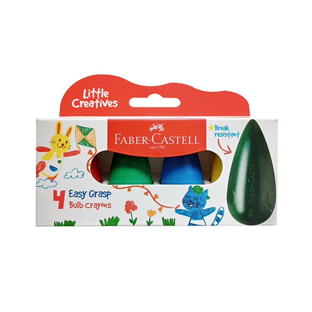 ｜買到吃手手｜輝柏 水滴 4/6色 可擦拭蠟筆 學齡蠟筆 子彈蠟筆 FABER-CASTELL-規格圖7