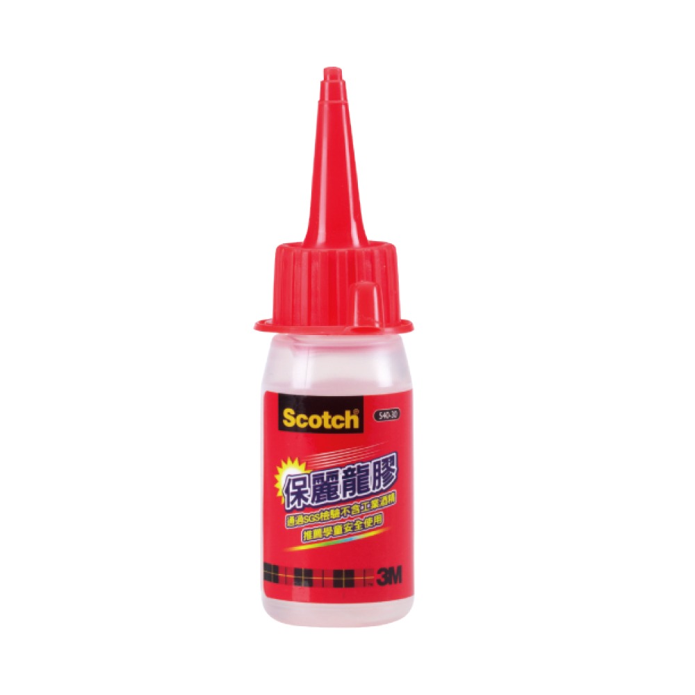 ｜文具管家｜3M 540-100 保力龍膠 100ml / 540-30 保麗龍膠 30ml-規格圖3