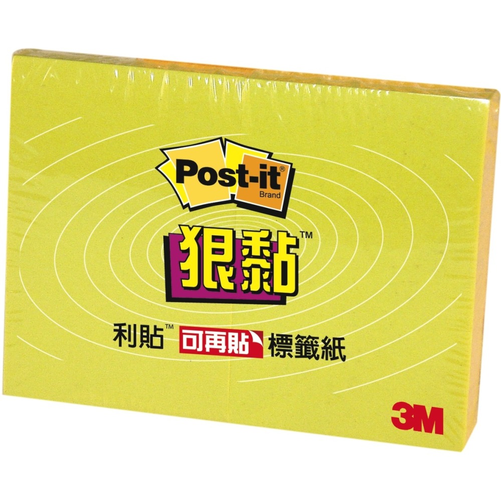 ｜買到吃手手｜3M Post-it 狠黏利貼 621S 便利貼 便條紙 Memo 重複黏貼-細節圖2